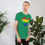 Born this Awesome LGBTQ Short-Sleeve Unisex T-Shirt - Image 39