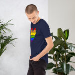 Born this Awesome LGBTQ Short-Sleeve Unisex T-Shirt - Image 16