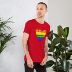 Born this Awesome LGBTQ Short-Sleeve Unisex T-Shirt - Image 19