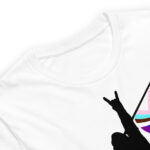Big Foot with LGBTQ Flag Short-Sleeve Unisex T-Shirt - Image 7