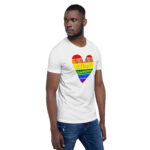 Born this Awesome LGBTQ Short-Sleeve Unisex T-Shirt - Image 4