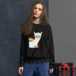 Kawaii Rainbow Unisex Sweatshirt - Image 8