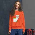 Kawaii Rainbow Unisex Sweatshirt - Image 11