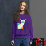 Kawaii Rainbow Unisex Sweatshirt - Image 9