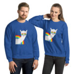 Kawaii Rainbow Unisex Sweatshirt - Image 7