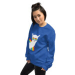 Kawaii Rainbow Unisex Sweatshirt - Image 5