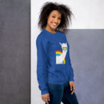 Kawaii Rainbow Unisex Sweatshirt - Image 4